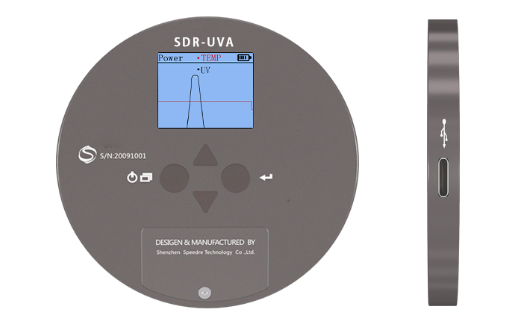 運(yùn)用UV光能量計(jì)檢測固化能量光強(qiáng)值